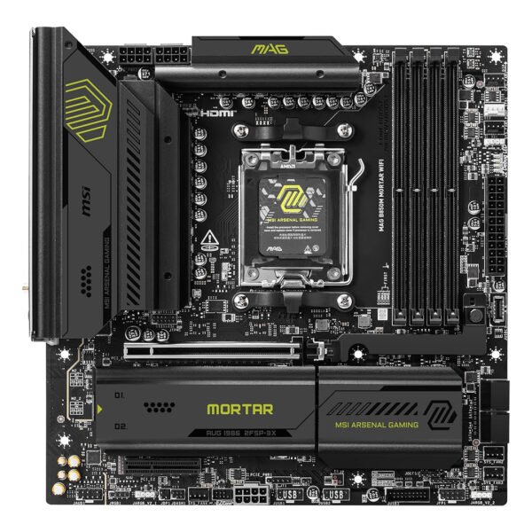 MSI MAG B850M MORTAR WIFI Motherboard - AMD, DDR5