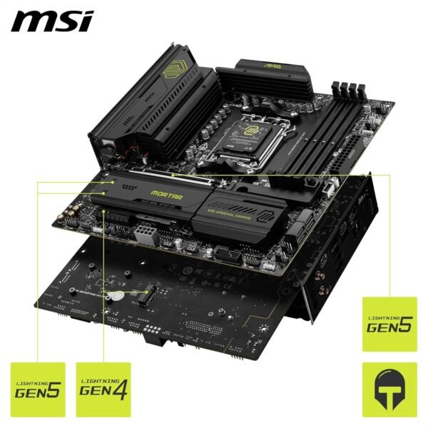 MSI MAG B850M MORTAR WIFI Motherboard - AMD, DDR5