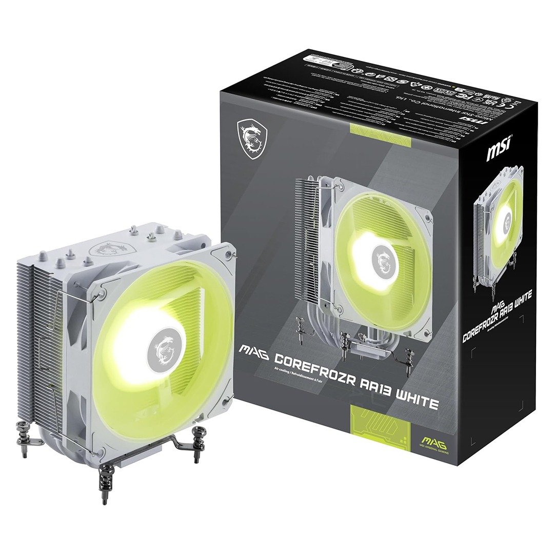 MSI MAG COREFROZR AA13 White - ARGB CPU Air Cooler