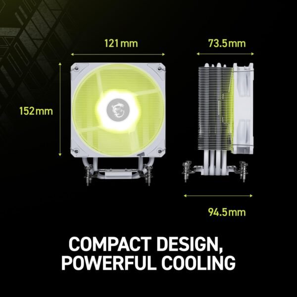 MSI MAG COREFROZR AA13 White - ARGB CPU Air Cooler