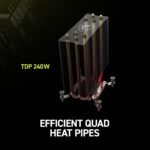 MSI MAG COREFROZR AA13 White - ARGB CPU Air Cooler