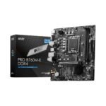 MSI PRO B760M-E DDR4 Gaming Desktop Motherboard