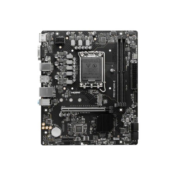 MSI PRO B760M-E DDR5 Desktop Gaming Motherboard