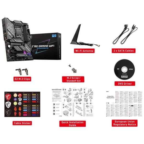 MSI Z790 GAMING PLUS WIFI Gaming Motherboard