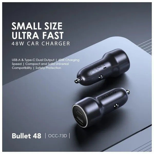 oraimo Bullet 48 48W Car Charger OCC-73D 2