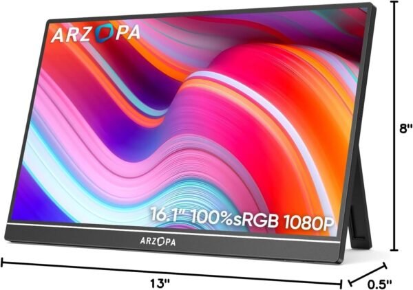 ARZOPA Z1C Europe-A 16.1Inch 72% Color Gamut 144Hz