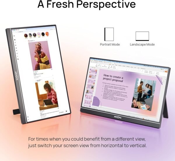 ARZOPA Z1C Europe-A 16.1Inch 72% Color Gamut 144Hz