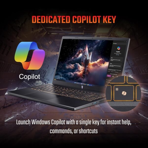 Acer Nitro V15 Intel core i7-13620H 13th Gen 16gb RAM 512gb SSD 6gb NVIDIA RTX 4050 15.6 Inches