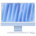 Apple iMac M4 Chip 16gb RAM 512gb SSD, 24 Inch Retina Display 4.5K, , MacOS Sonoma 14, Blue