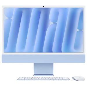 Apple iMac M4 Chip 16gb RAM 512gb SSD, 24 Inch Retina Display 4.5K, , MacOS Sonoma 14, Blue