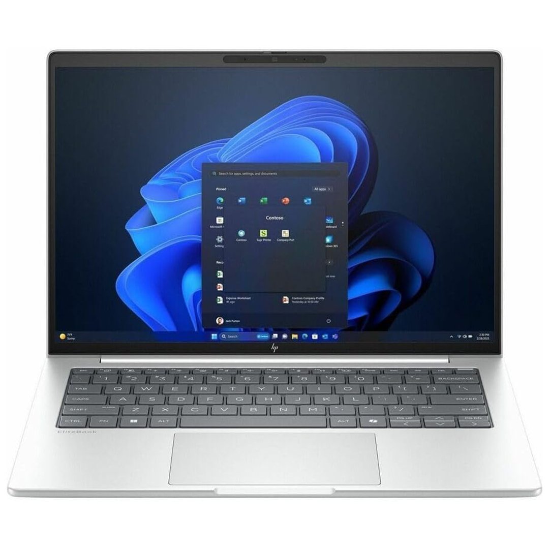 HP EliteBook 8 G1i Ultra 7 255U 16gb RAM 512gb SSD 14Inch WUXGA, Win 11 Pro, Silver