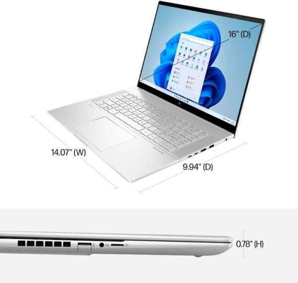 Hp Envy 16 Gaming Core i9-13900HX 13th Gen 16gb RAM 1Tb SSD 8gb NVIDIA RTX 4060 2K Touchscreen Display 120Hz