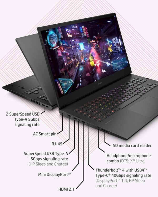 HP OMEN 17 Core i7-12700H 12th Gen 16gb RAM 512gb SSD 6gb NVIDIA GeForce RTX 3060