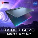MSI Raider Ge76 17 i9-12900H 12th Generation 16GB RAM 1TB SSD 6gb NVIDIA RTX 3060