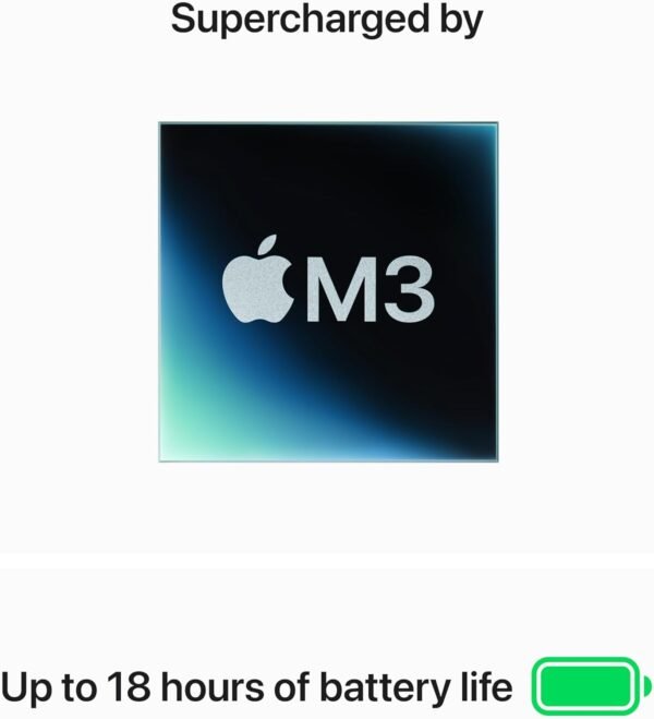 MacBook Air M2 Chip 8gb RAM 256gb SSD, MacOS Ventura, 15.3 Inch, Silver