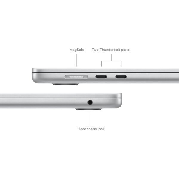 MacBook Air M2 Chip 8gb RAM 256gb SSD, MacOS Ventura, 15.3 Inch, Silver