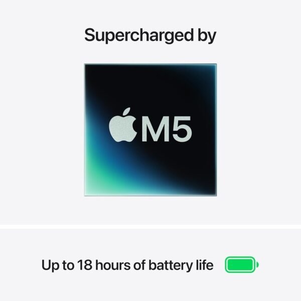 MacBook Air M5 Chip 16gb RAM 512gb SSD 13.6 Inch Liquid Retina Display, MacOS Sonoma 14, Midnight