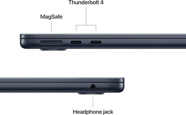 MacBook Air M5 Chip 16gb RAM 512gb SSD 13.6 Inch Liquid Retina Display, MacOS Sonoma 14, Midnight