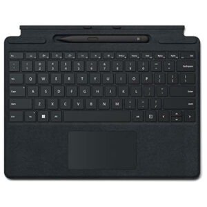 Microsoft Surface Pro keyboard 8/9/X/XI 11th edition with pen, Backlit, Black