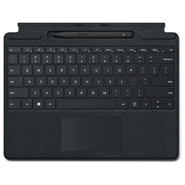 Microsoft Surface Pro keyboard 8/9/X/XI 11th edition with pen, Backlit, Black