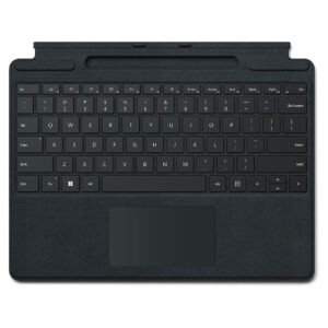 Microsoft Surface Pro keyboard 8/9/X/XI 11th edition with pen Holder, Backlit, Black