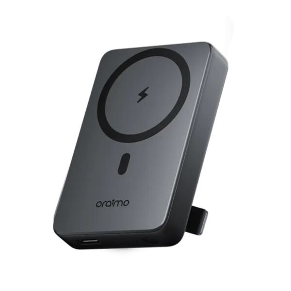 Oraimo MagPower 15 OPB-7102W 10000mAh magnetic wireless and wired power bank available in black and white