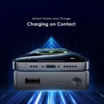 Oraimo MagPower 15 OPB-7102W 10000mAh magnetic wireless and wired power bank available in black and white