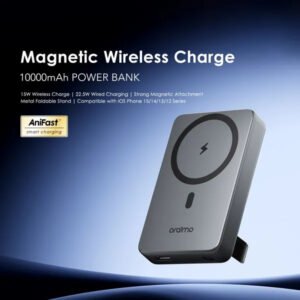 Oraimo MagPower 15 OPB-7102W 10000mAh magnetic wireless and wired power bank 2