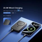 Oraimo MagPower 15 OPB-7102W 10000mAh magnetic wireless and wired power bank available in black and white