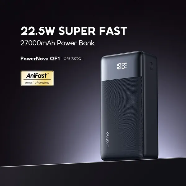 Oraimo PowerNova QF1 OPB-7270Q 27000mAh 22.5W Power Bank