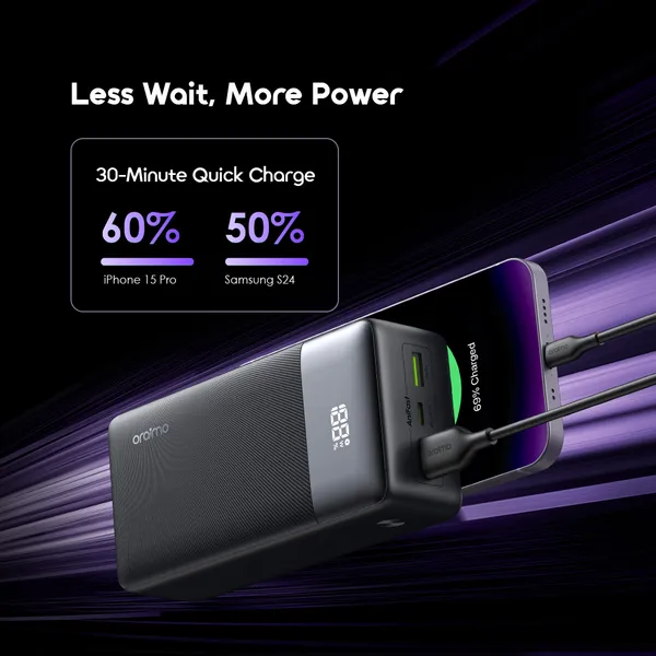 Oraimo PowerNova QF1 OPB-7270Q 27000mAh 22.5W Power Bank