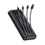 Oraimo Traveler Link 20 OPB-P5201 20,000mAh power bank with 4 built in charging & recharging cables