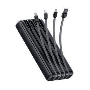 Oraimo Traveler Link 20 OPB-P5201 20,000mAh power bank with 4 built in charging & recharging cables