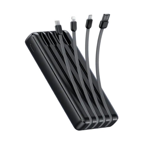 Oraimo Traveler Link 20 OPB-P5201 20,000mAh power bank with 4 built in charging & recharging cables