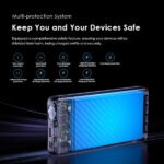 Oraimo Traveler Link 20 OPB-P5201 20,000mAh power bank with 4 built in charging & recharging cables