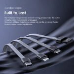 Oraimo Traveler Link 20 OPB-P5201 20,000mAh power bank with 4 built in charging & recharging cables