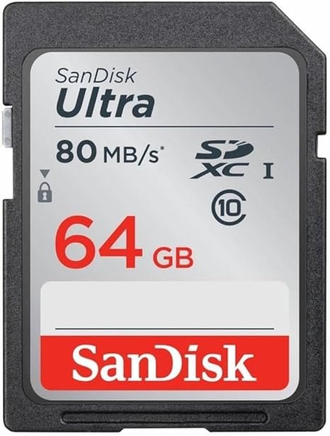 SanDisk Ultra 64GB SDXC Memory Card
