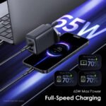 oraimo HyperGaN 65 65W GaN Wall Charger Kit with 100W CC Cable OCW-7652U-116CC