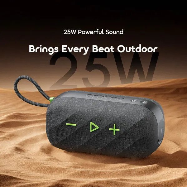 oraimo SpaceBox Active 25W Portable Speaker with FM Radio & Custom EQ OBS-680