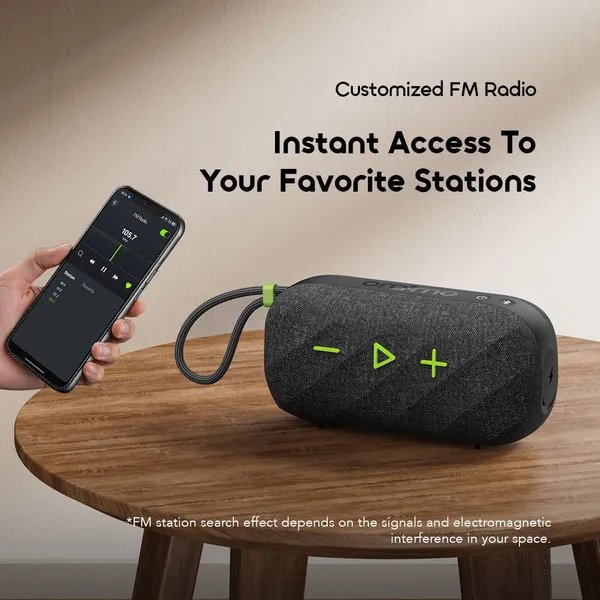 oraimo SpaceBox Active 25W Portable Speaker with FM Radio & Custom EQ OBS-680