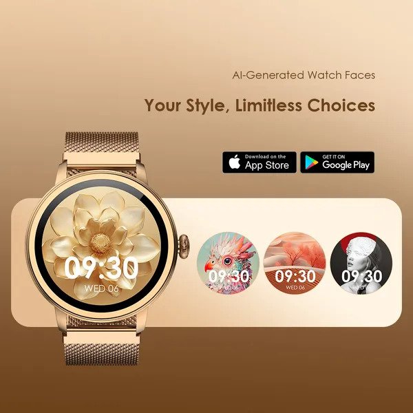 oraimo Watch Muse 1.32 Inch AMOLED IP68 Smart Watch OSW-831N