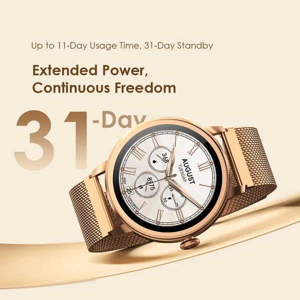 oraimo Watch Muse 1.32 Inch AMOLED IP68 Smart Watch OSW-831N