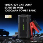 oraimo power Spark 1500A 12V Car Jump Starter with 10,000mAh Power bank