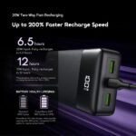 Oraimo PowerNova Q21 OPB-7200Q 22.5W 20,000mAh Fast Power Bank with smart digital display