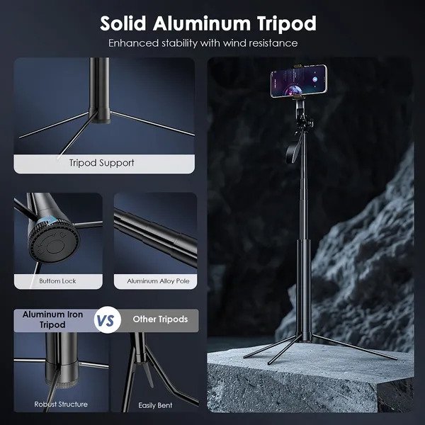 oraimo tripod 2 OLS-201A 360° Tripod Gimbal Stabilizer