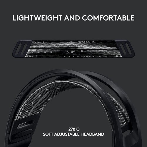 Logitech G G733 Lightspeed Wireless RGB Gaming Headset