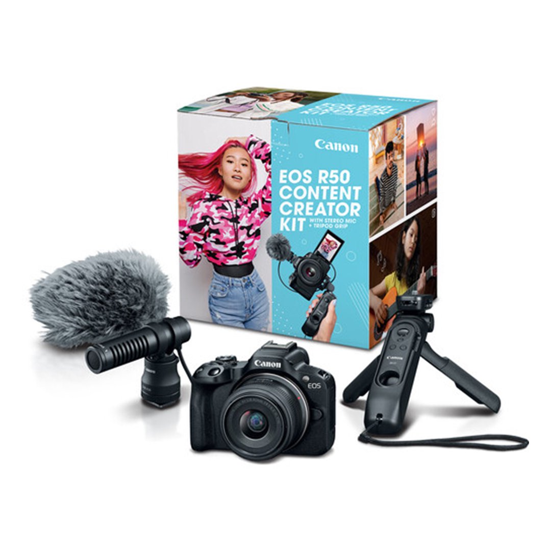Canon EOS R50 Content Creator Kit