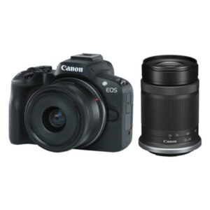 Canon EOS R50 RF-S 18-45mm and 55-210mm