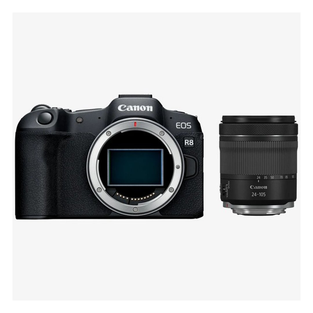 Canon EOS R8 with 24-105mm F4-7.1 Kit Lens