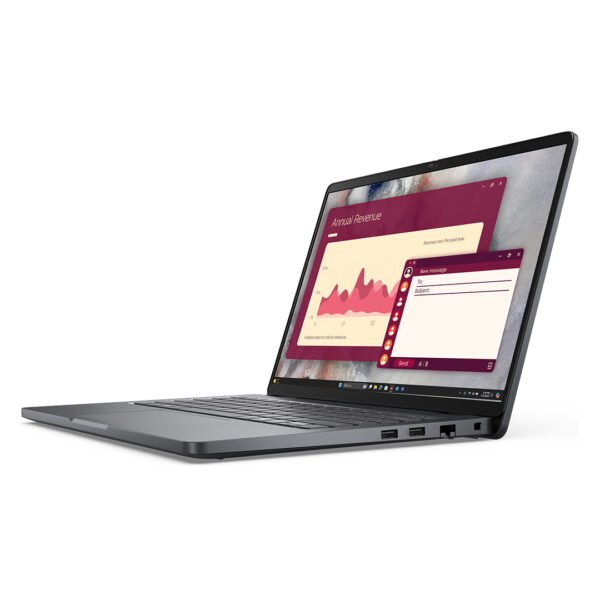 Dell Pro 14 PC14250 Core i5 120U 16gb RAM 512gb SSD 14” Ubuntu Platinum Fingerprint reader